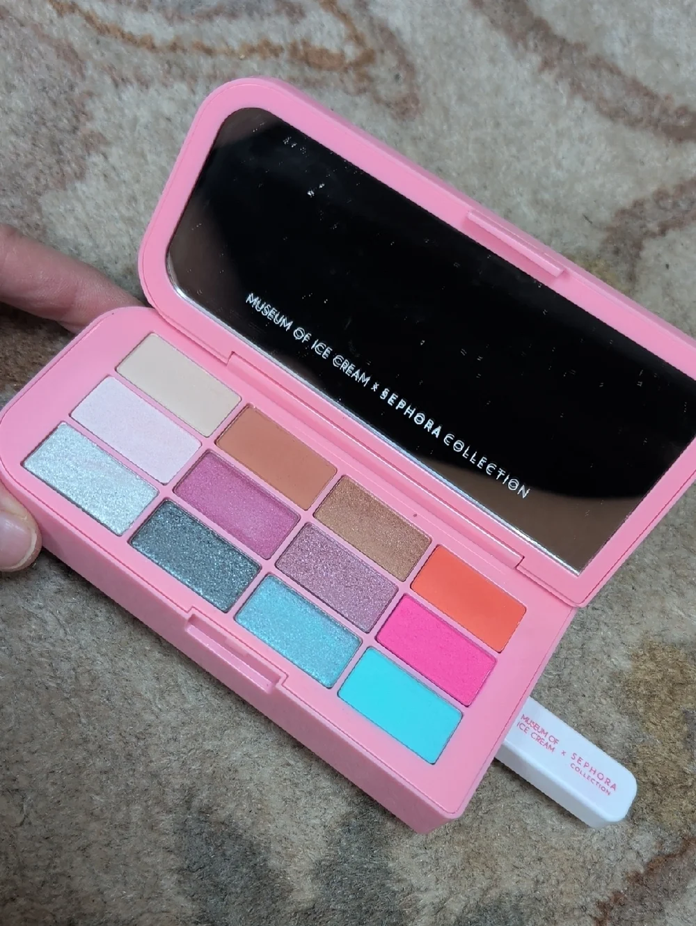 Sephora Museum Of Ice Cream Pink Dream Team Pigment Palette